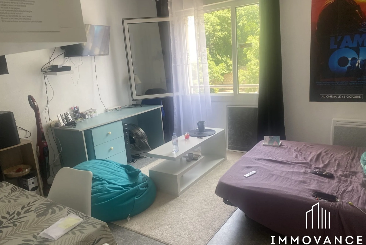 Studio à vendre à Montpellier-Boutonnet - Résidence sécurisée et parking privé 