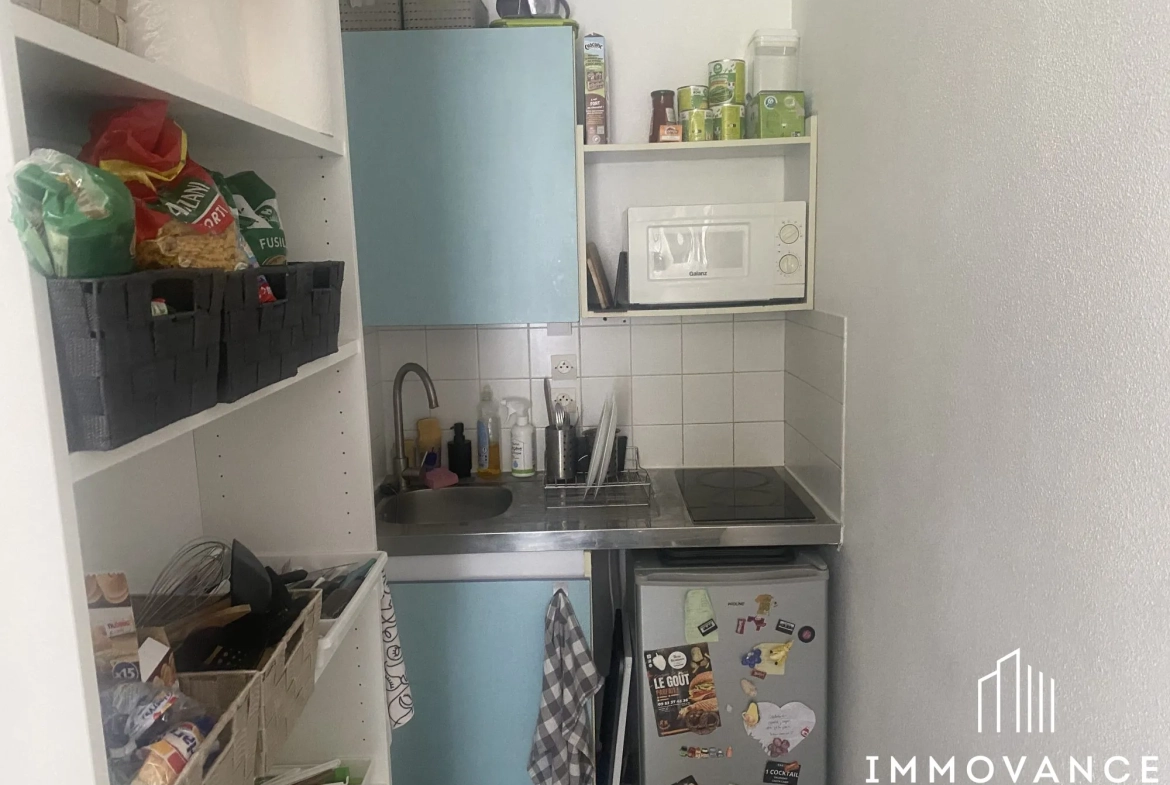 Studio à vendre à Montpellier-Boutonnet - Résidence sécurisée et parking privé 