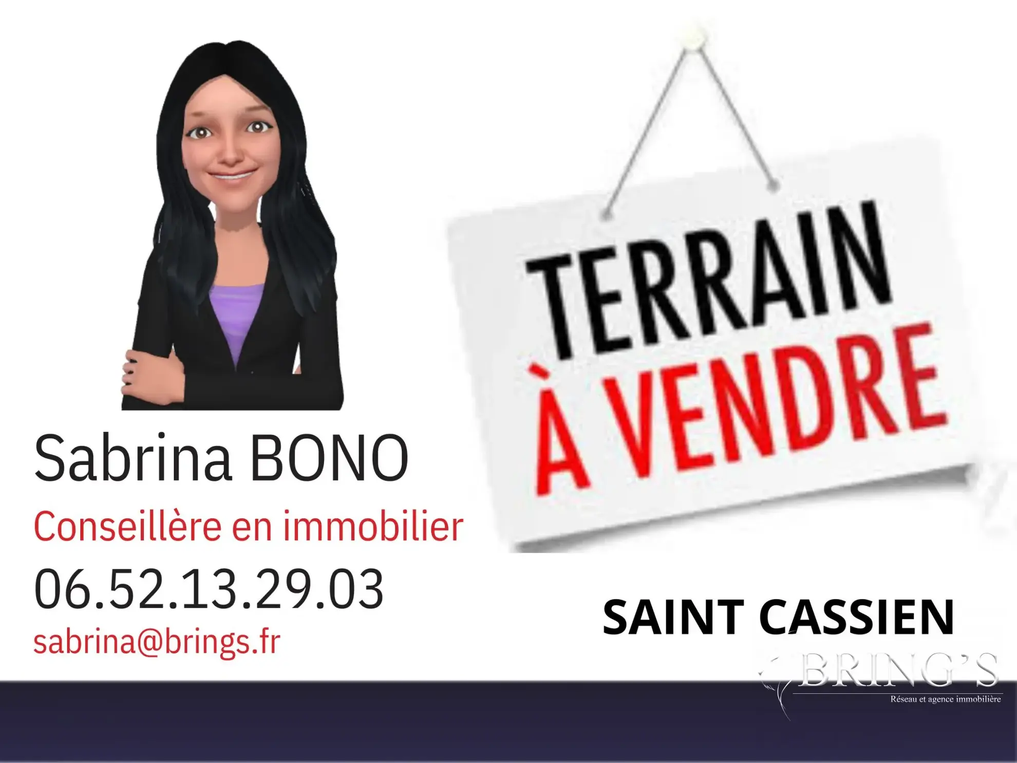 Terrain constructible de 800 m² à Saint-Cassien, idéal pour votre projet résidentiel en Isère 