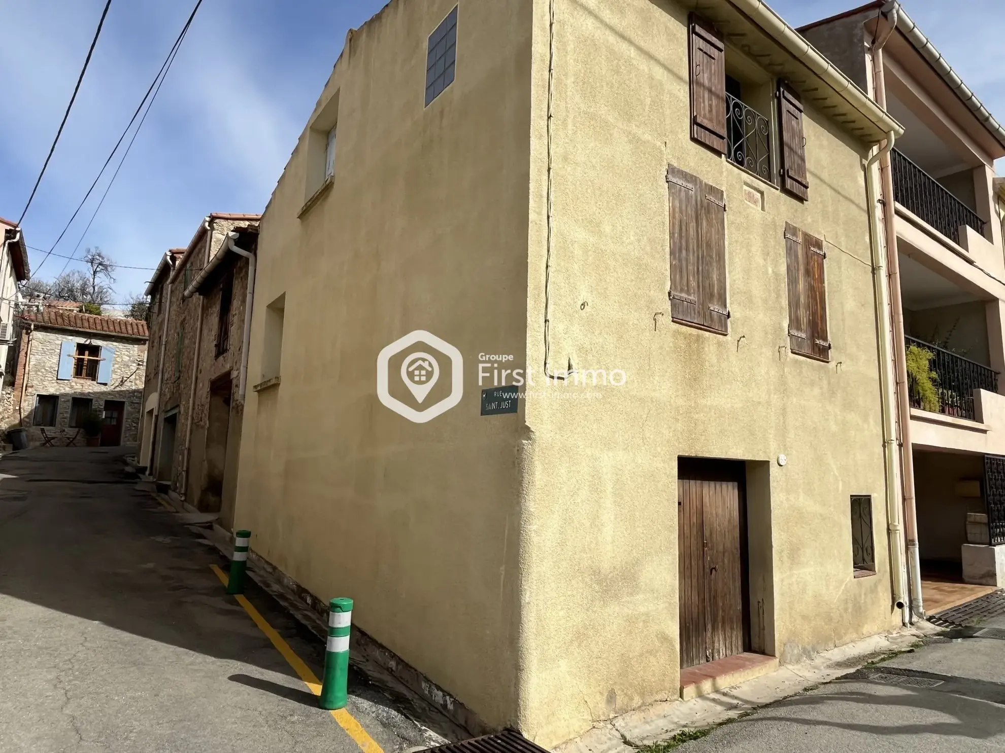 Maison de village charmante avec 3 chambres à Estagel, proche commodités 