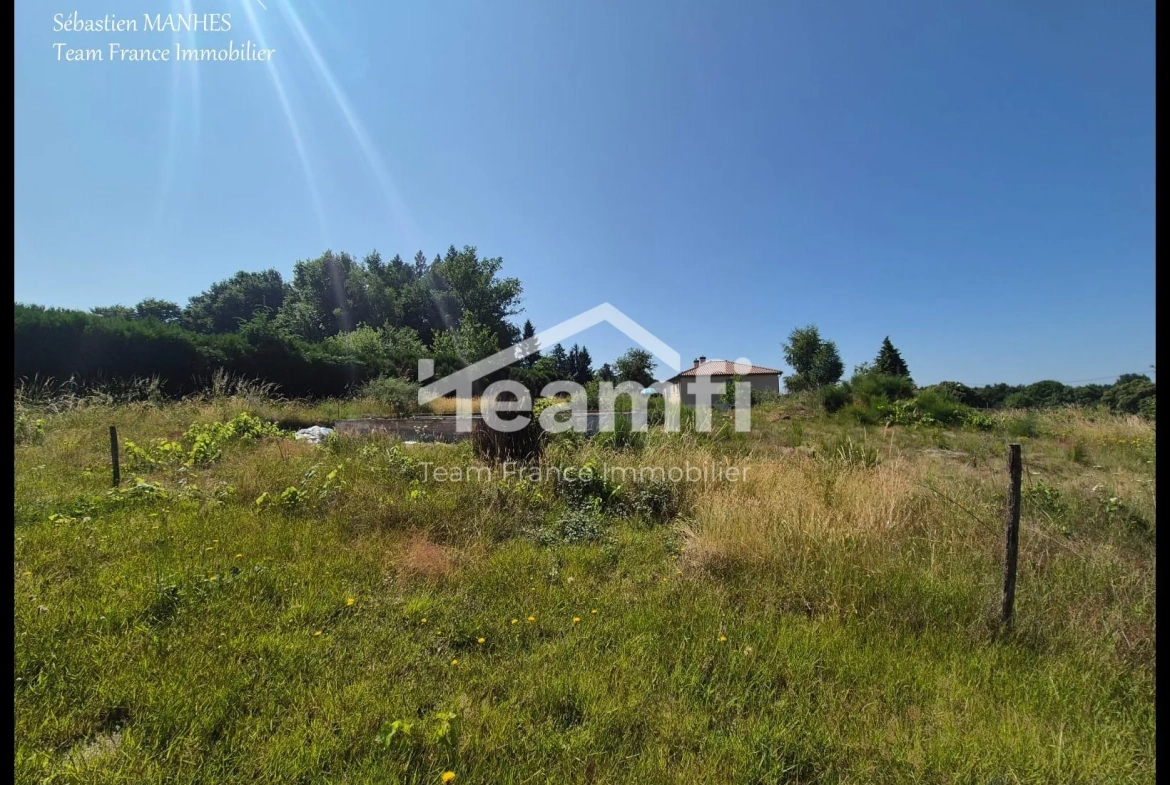 Terrain constructible à vendre à Palière de 1200 m² 