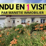 Maison individuelle de plain-pied à Croisilles avec terrasse et garage