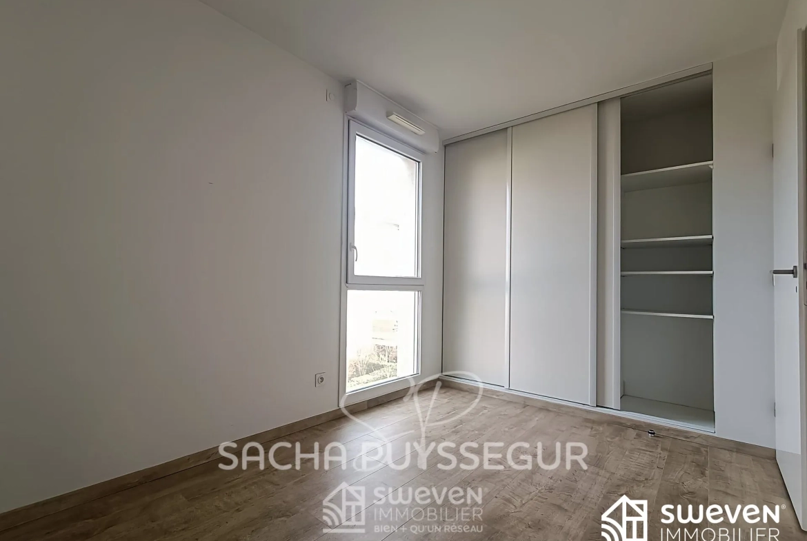 Bel appartement T3 à vendre à Tournefeuille avec parking sécurisé 