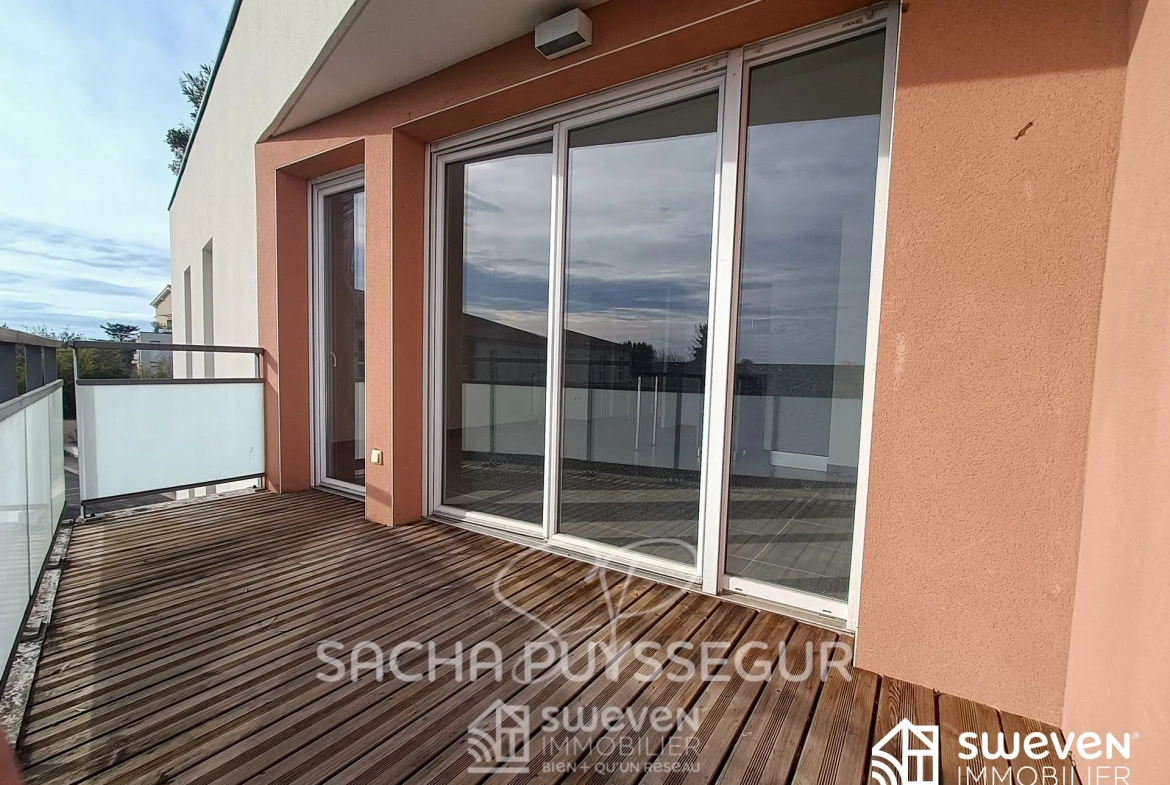 Bel appartement T3 à vendre à Tournefeuille avec parking sécurisé 