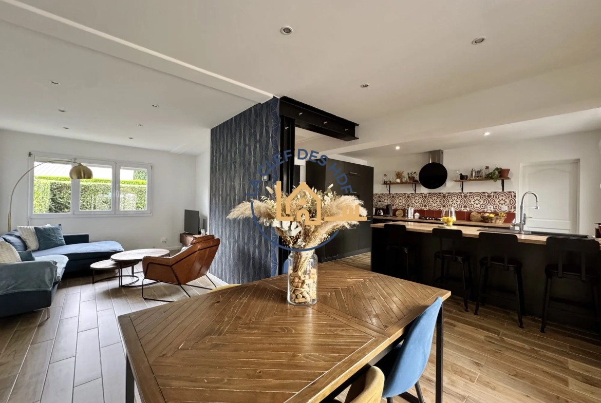 Maison à vendre à Noyelles-sous-Lens – 93,25 m², jardin, garage, 3 chambres 