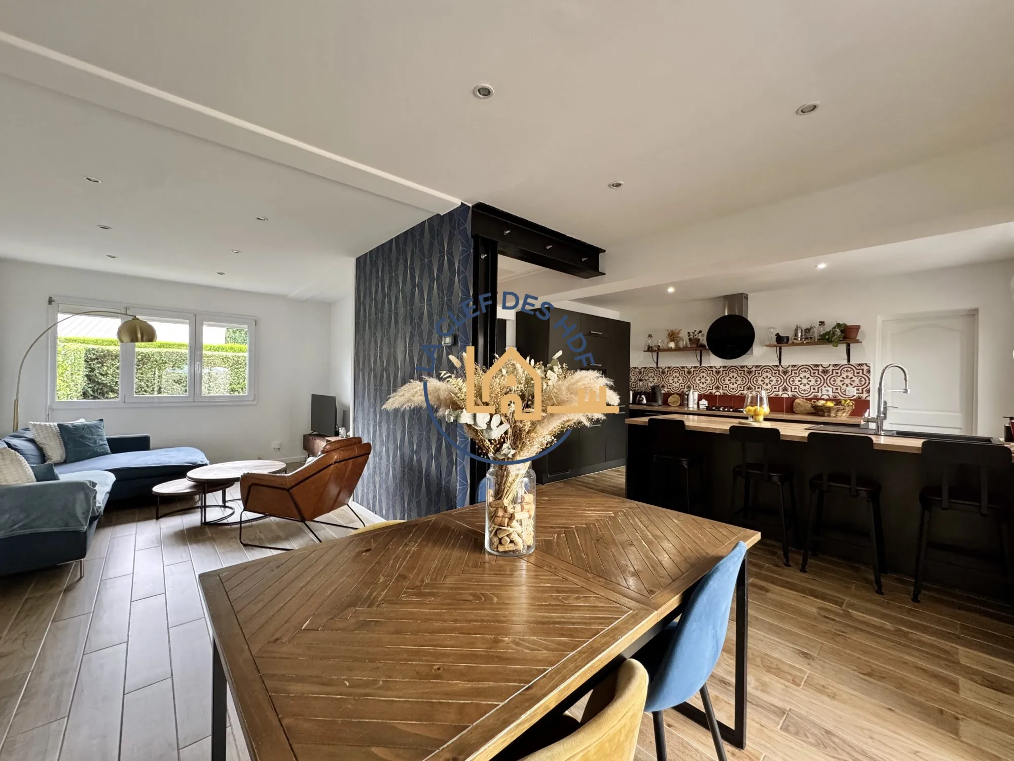 Maison à vendre à Noyelles-sous-Lens – 93,25 m², jardin, garage, 3 chambres 
