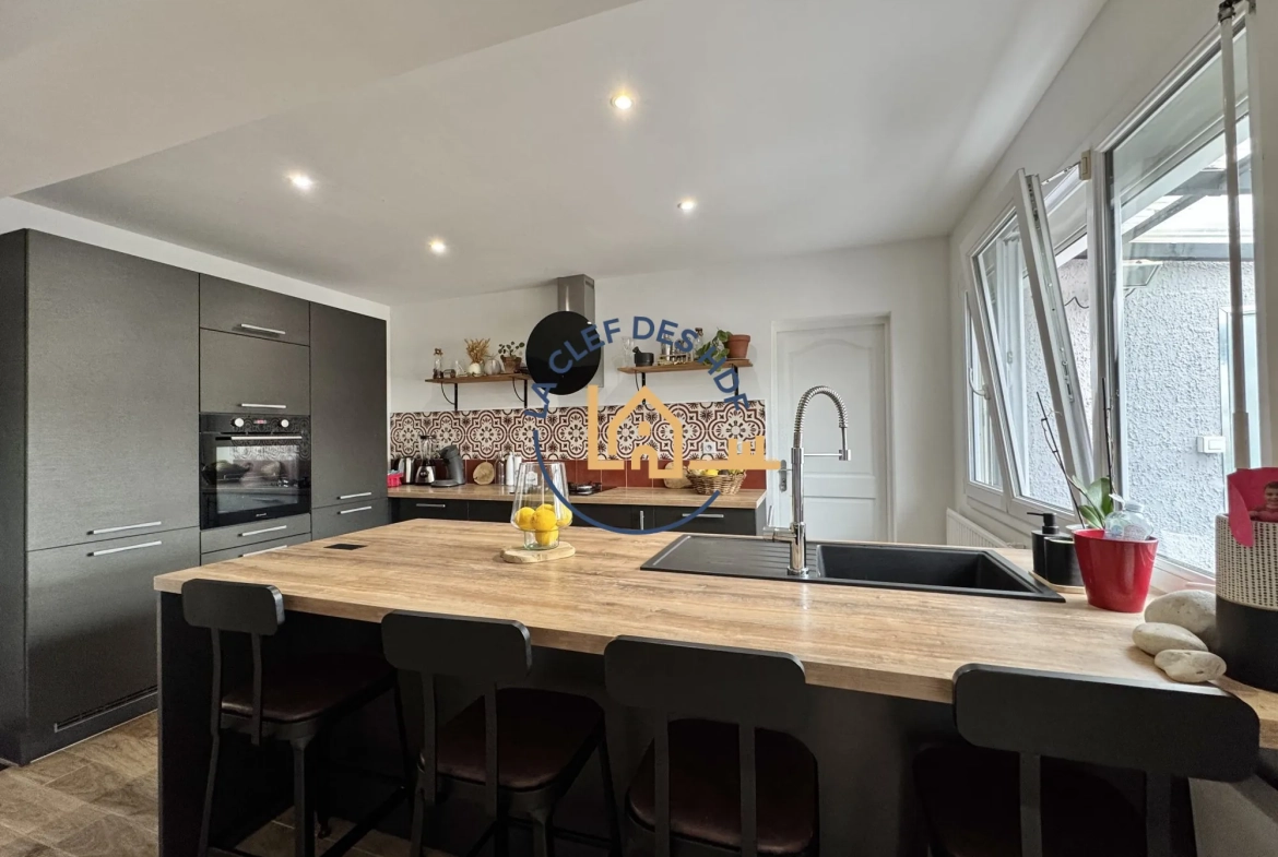 Maison à vendre à Noyelles-sous-Lens – 93,25 m², jardin, garage, 3 chambres 