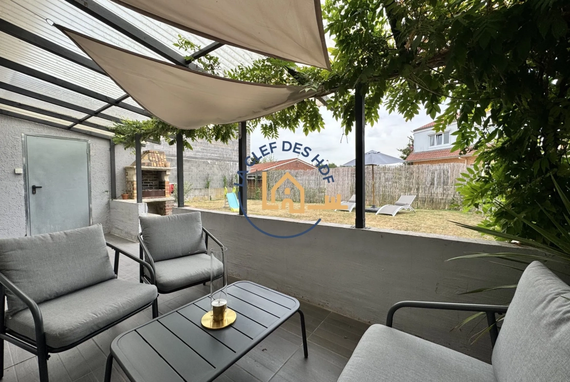 Maison à vendre à Noyelles-sous-Lens – 93,25 m², jardin, garage, 3 chambres 