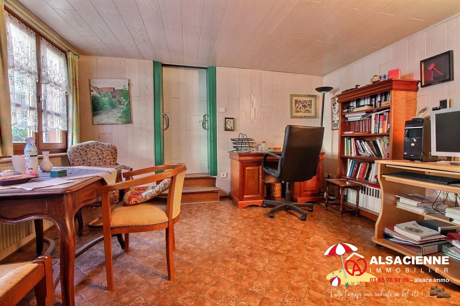 Spacieux appartement avec cave et garage à Barr, potentiel de rénovation 