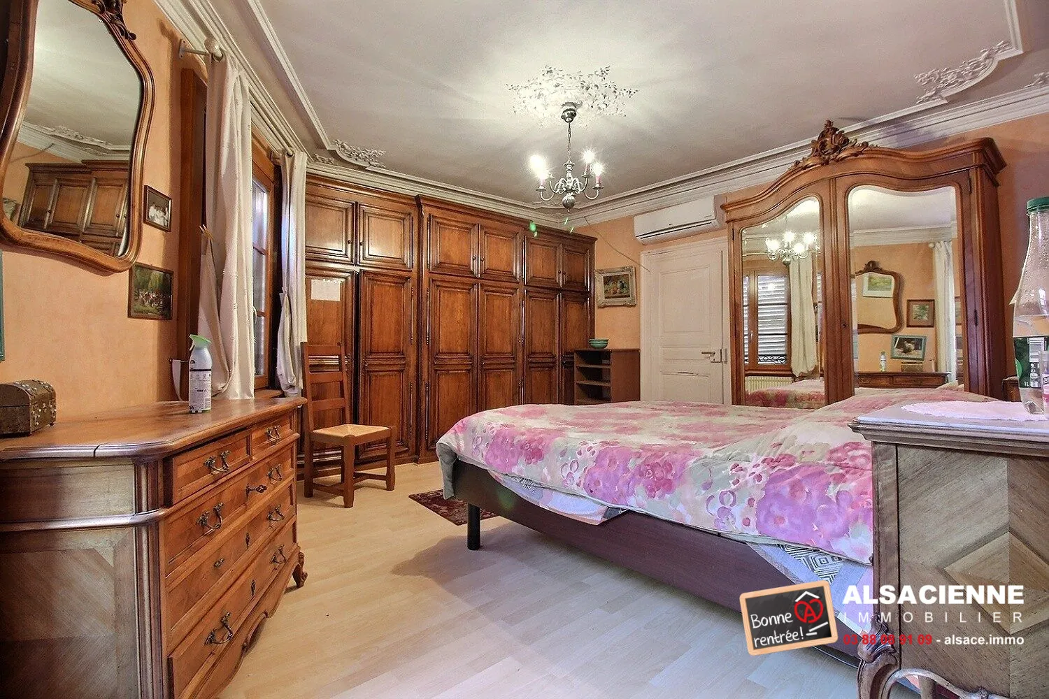 Spacieux appartement avec cave et garage à Barr, potentiel de rénovation 