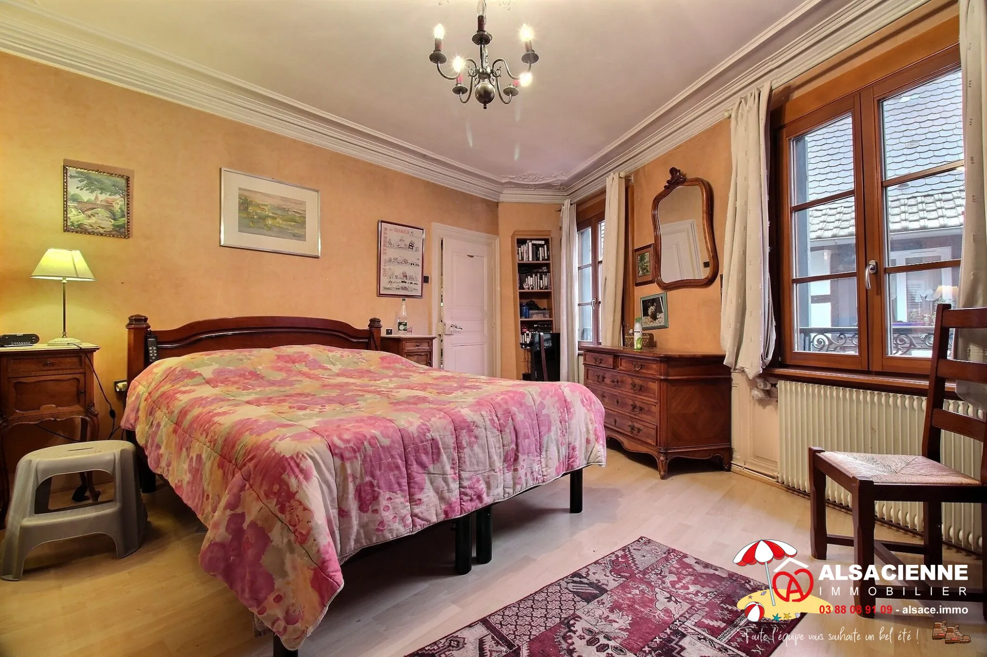 Spacieux appartement avec cave et garage à Barr, potentiel de rénovation 