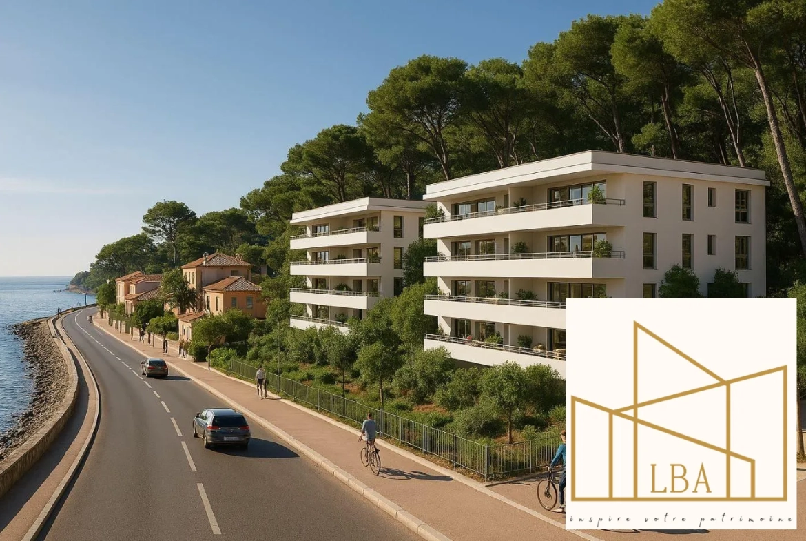 Appartements neufs à vendre à La Seyne-sur-Mer - Résidence sécurisée, moderne et proche commodités 