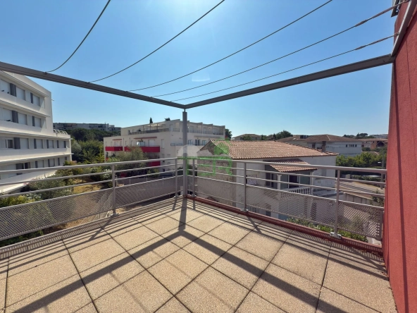 Appartement T3 avec 2 terrasses à Montpellier Cellenueve, proche Juvignac