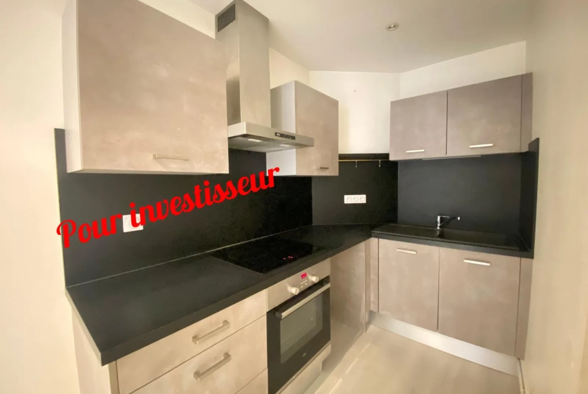 Appartement T2 de 38 m² à vendre à Saint-Laurent-du-Pont, investissement rentable 