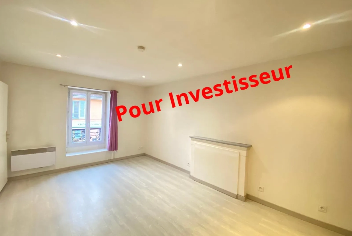 Appartement T2 de 38 m² à vendre à Saint-Laurent-du-Pont, investissement rentable 