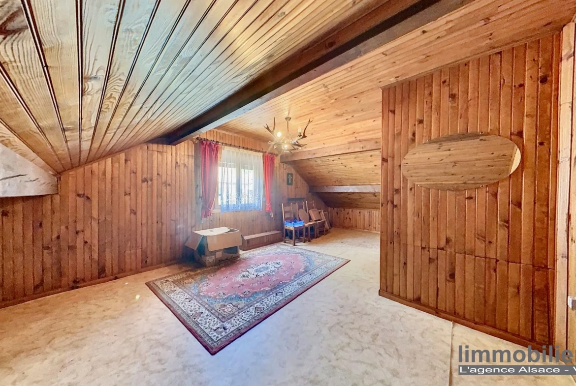 Maison à vendre à La Croix-aux-Mines – 114 m² avec jardin et garage 
