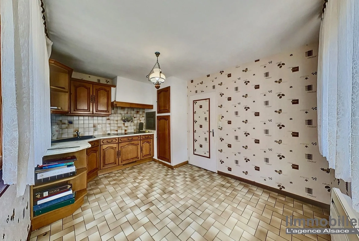 Maison à vendre à La Croix-aux-Mines – 114 m² avec jardin et garage 