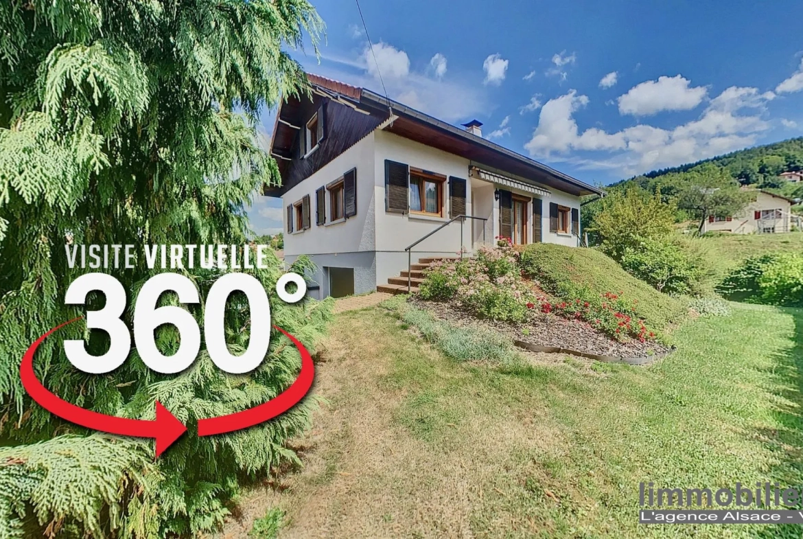 Maison à vendre à La Croix-aux-Mines – 114 m² avec jardin et garage 
