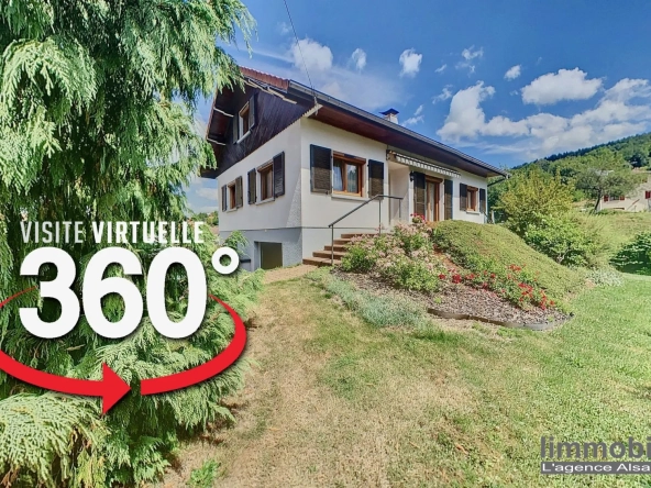Maison à vendre à La Croix-aux-Mines – 114 m² avec jardin et garage