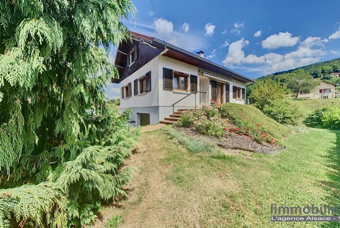Maison à vendre à La Croix-aux-Mines – 114 m² avec jardin et garage 
