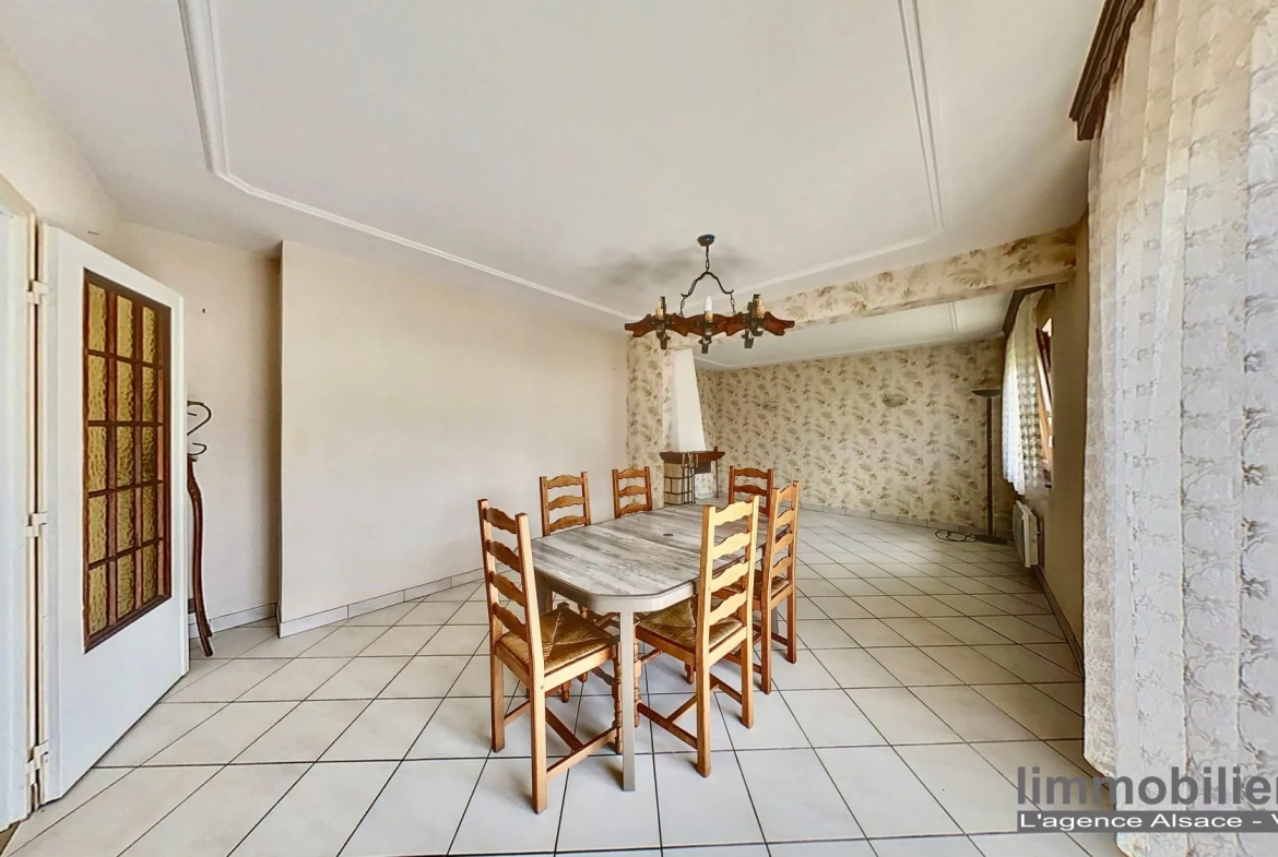 Maison à vendre à La Croix-aux-Mines – 114 m² avec jardin et garage 