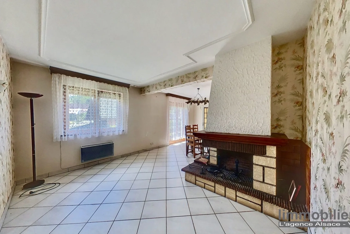 Maison à vendre à La Croix-aux-Mines – 114 m² avec jardin et garage 