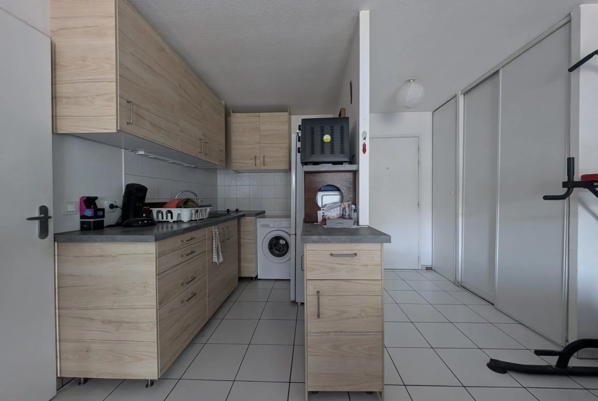 Charmant T2 de 47 m² avec terrasse et parking à Clermont-Ferrand 