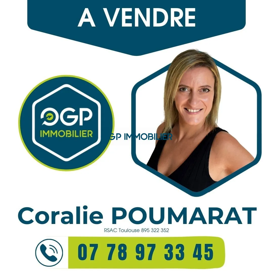 Terrain constructible de 3500 m² à Bouloc, proche de Toulouse 