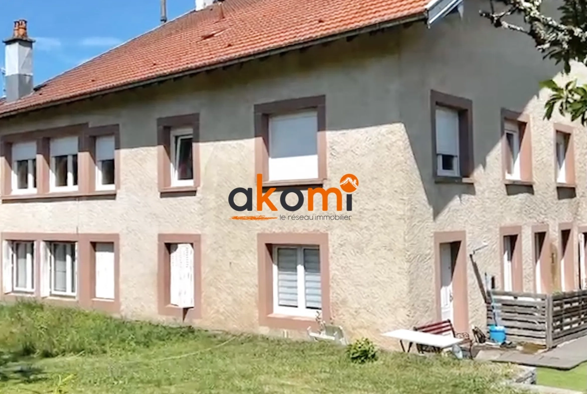 Immeuble traditionnel lumineux à Jussarupt avec grand potentiel et vue campagne 