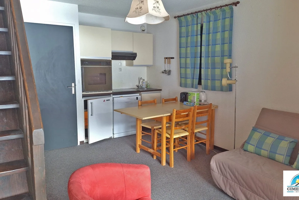 Appartement duplex avec balcon sud à Puy-Saint-Vincent - Vente immobilière 