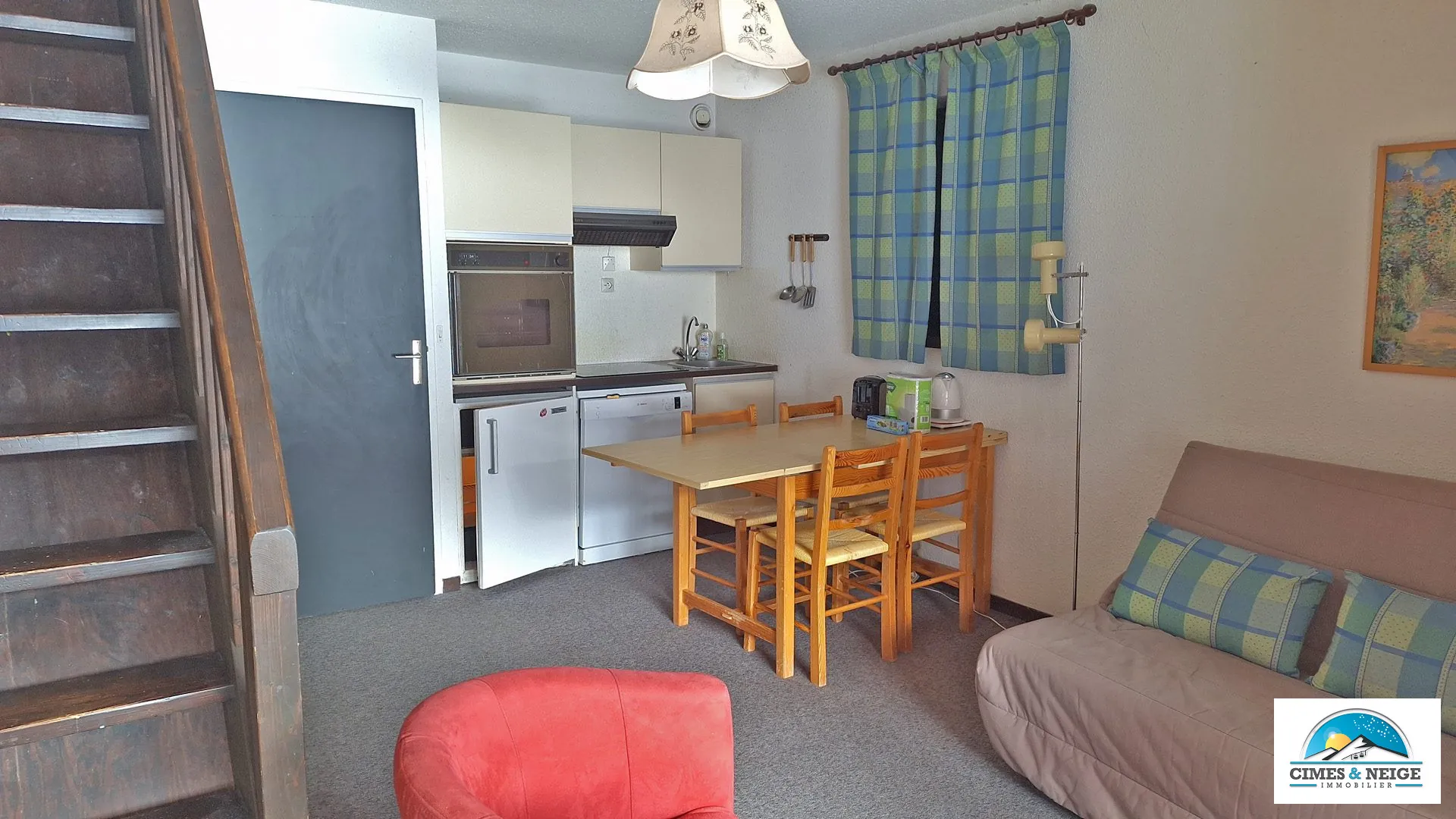 Appartement duplex avec balcon sud à Puy-Saint-Vincent - Vente immobilière 
