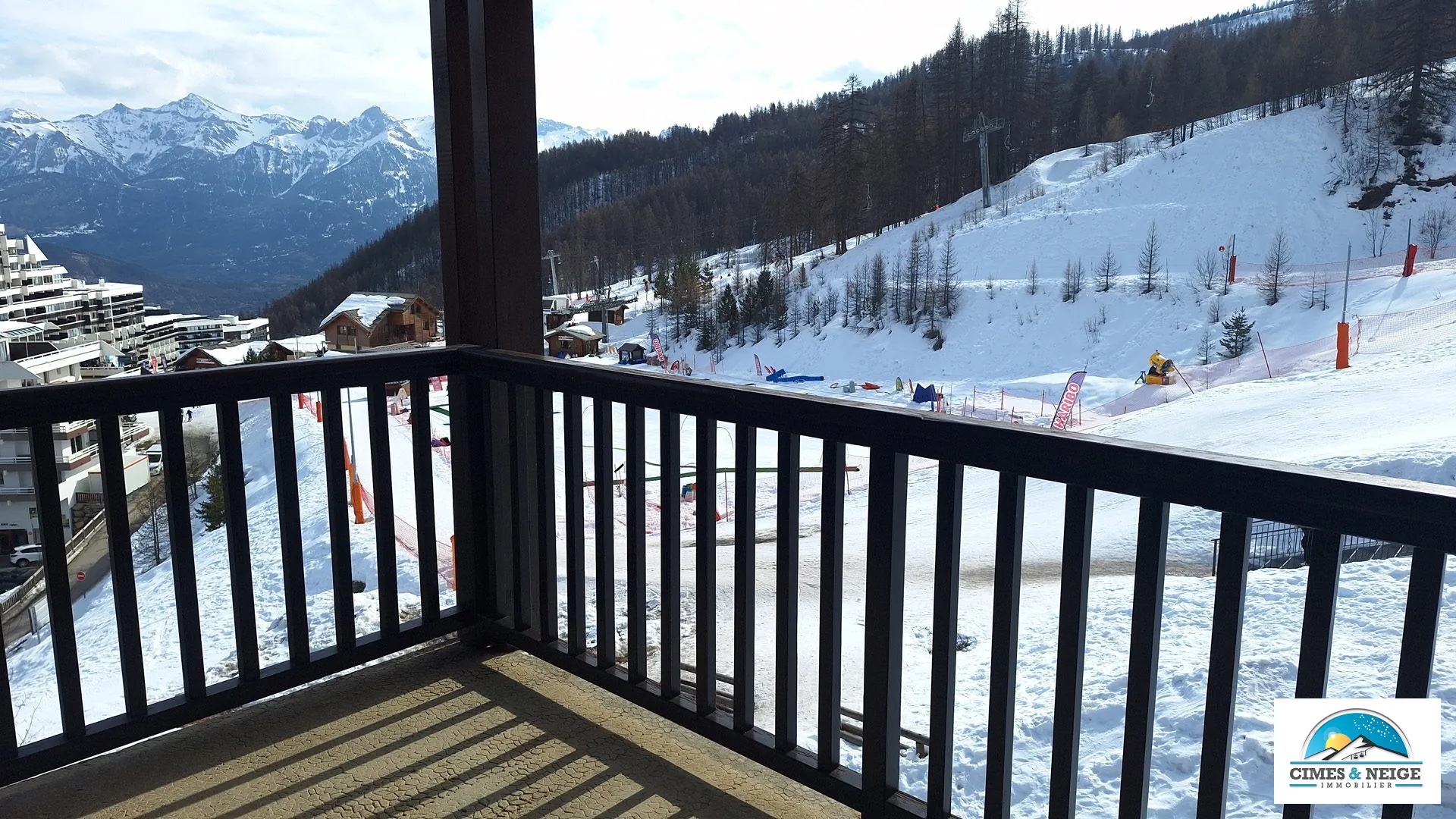 Appartement duplex avec balcon sud à Puy-Saint-Vincent - Vente immobilière 
