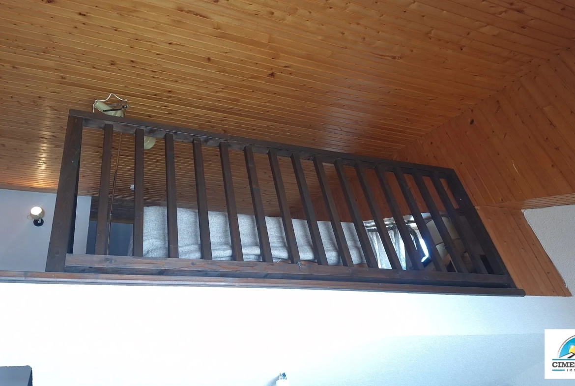 Appartement duplex avec balcon sud à Puy-Saint-Vincent - Vente immobilière 