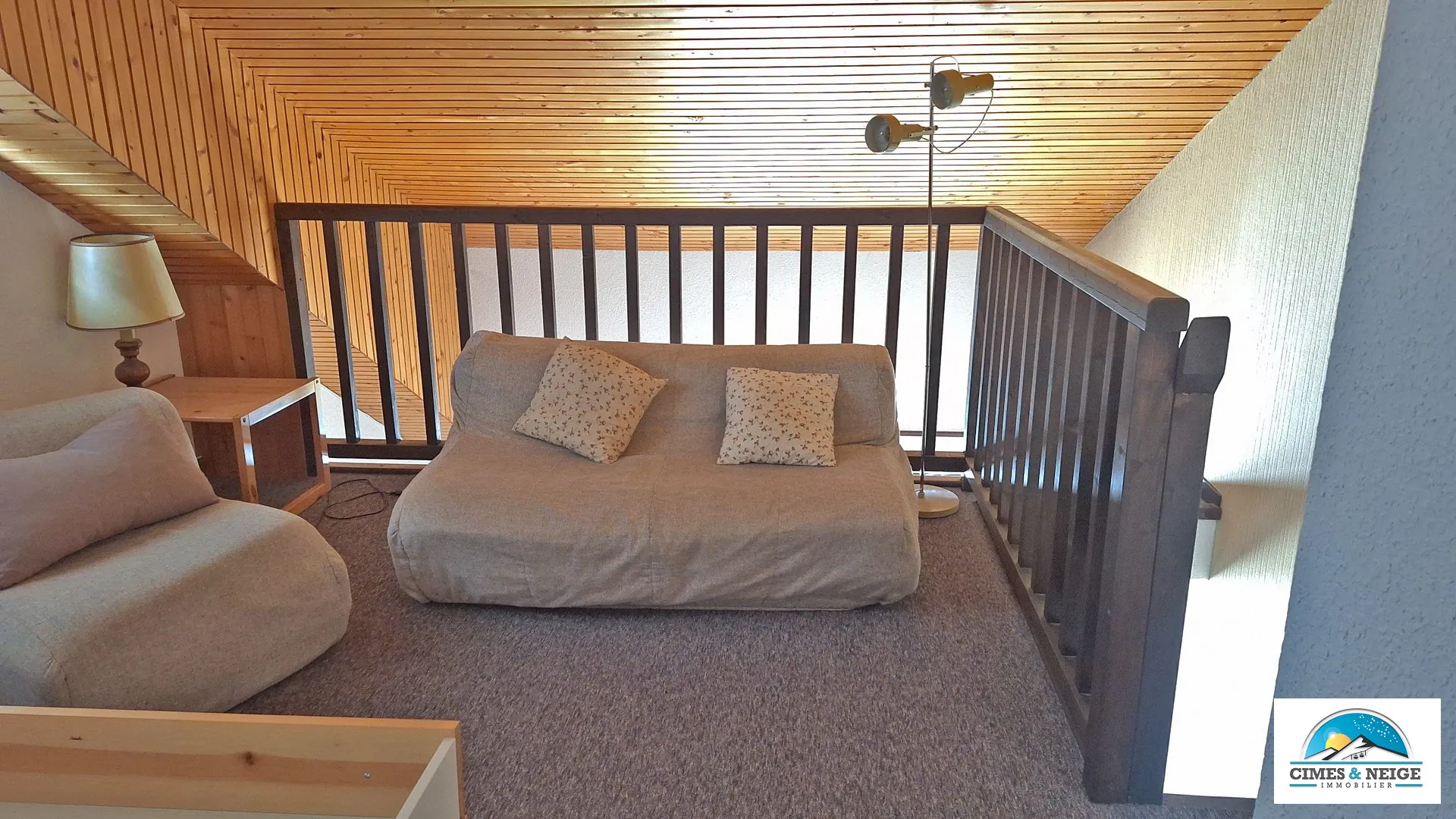 Appartement duplex avec balcon sud à Puy-Saint-Vincent - Vente immobilière 