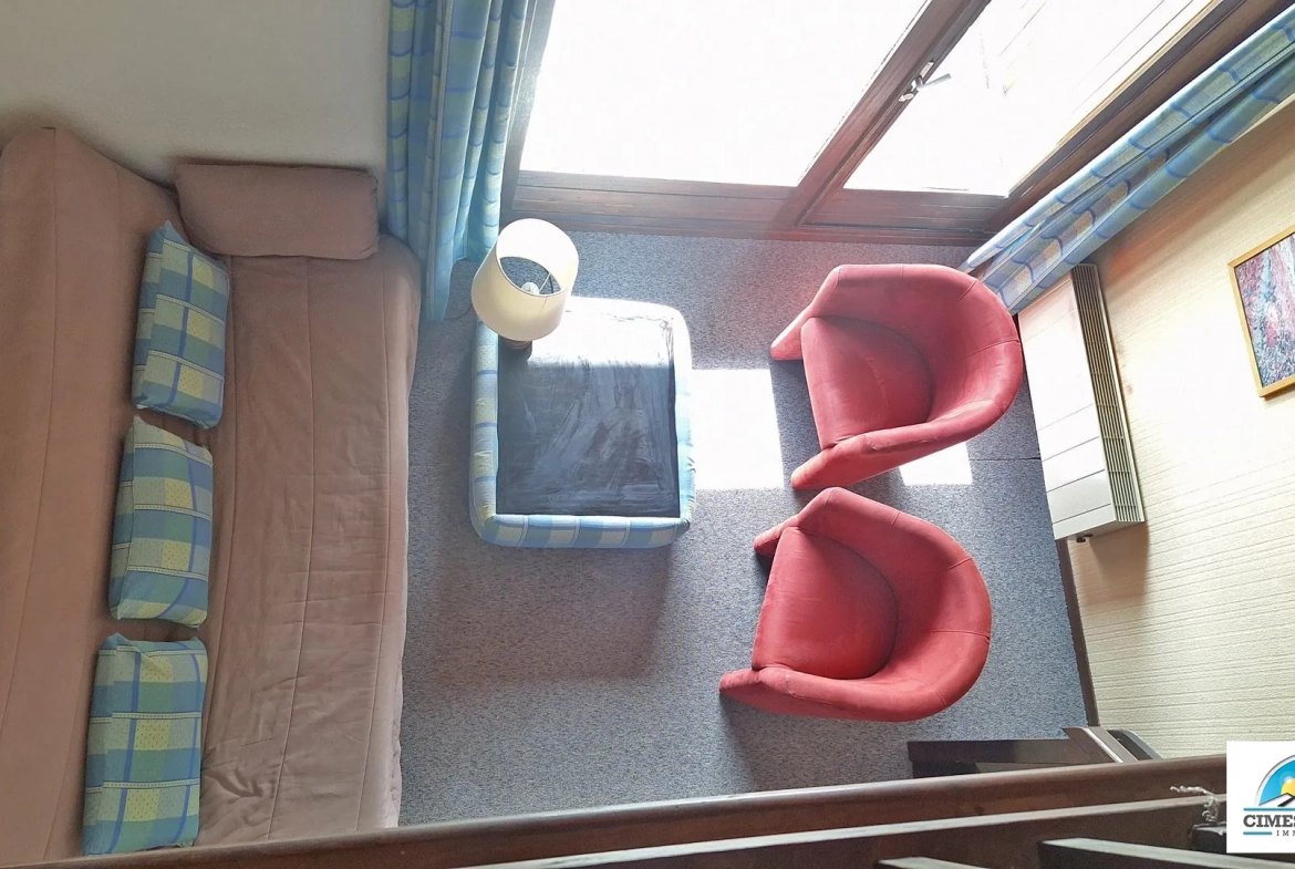 Appartement duplex avec balcon sud à Puy-Saint-Vincent - Vente immobilière 