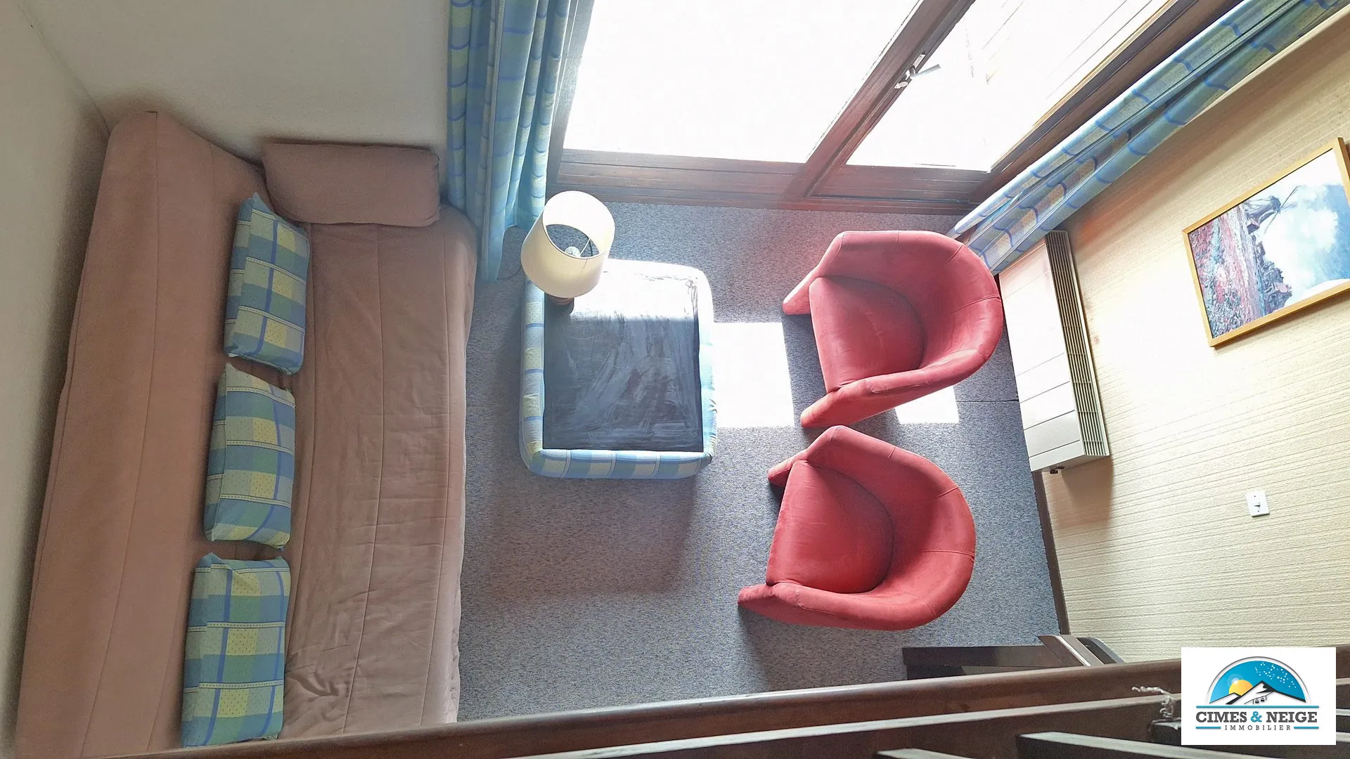 Appartement duplex avec balcon sud à Puy-Saint-Vincent - Vente immobilière 
