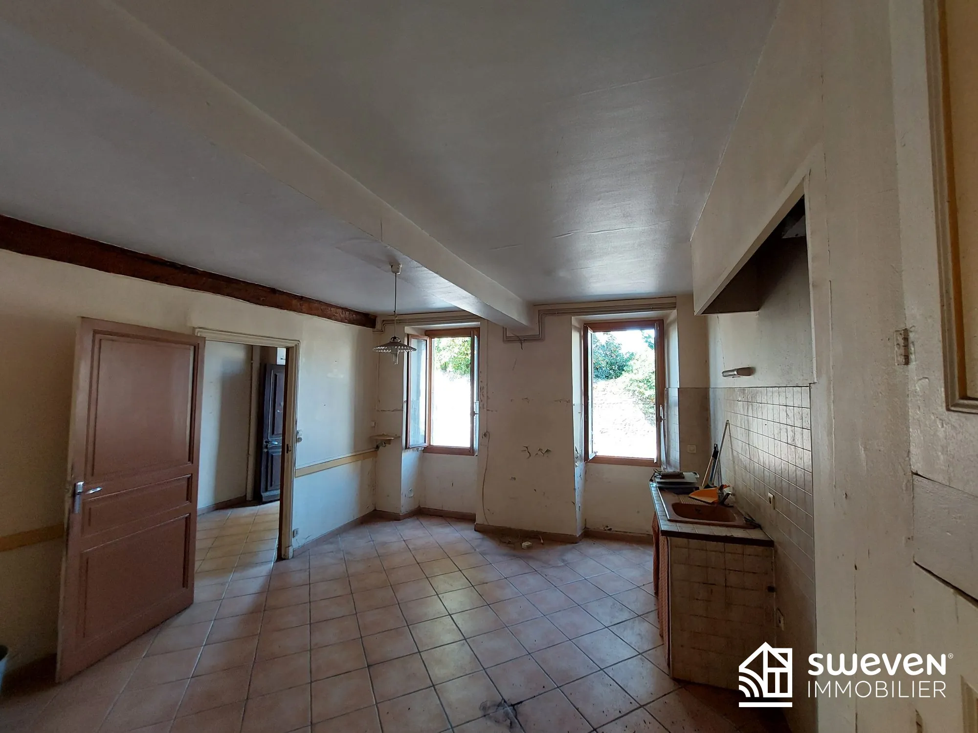 Maison ancienne à rénover avec jardin à Couladère - Opportunité d'investissement 