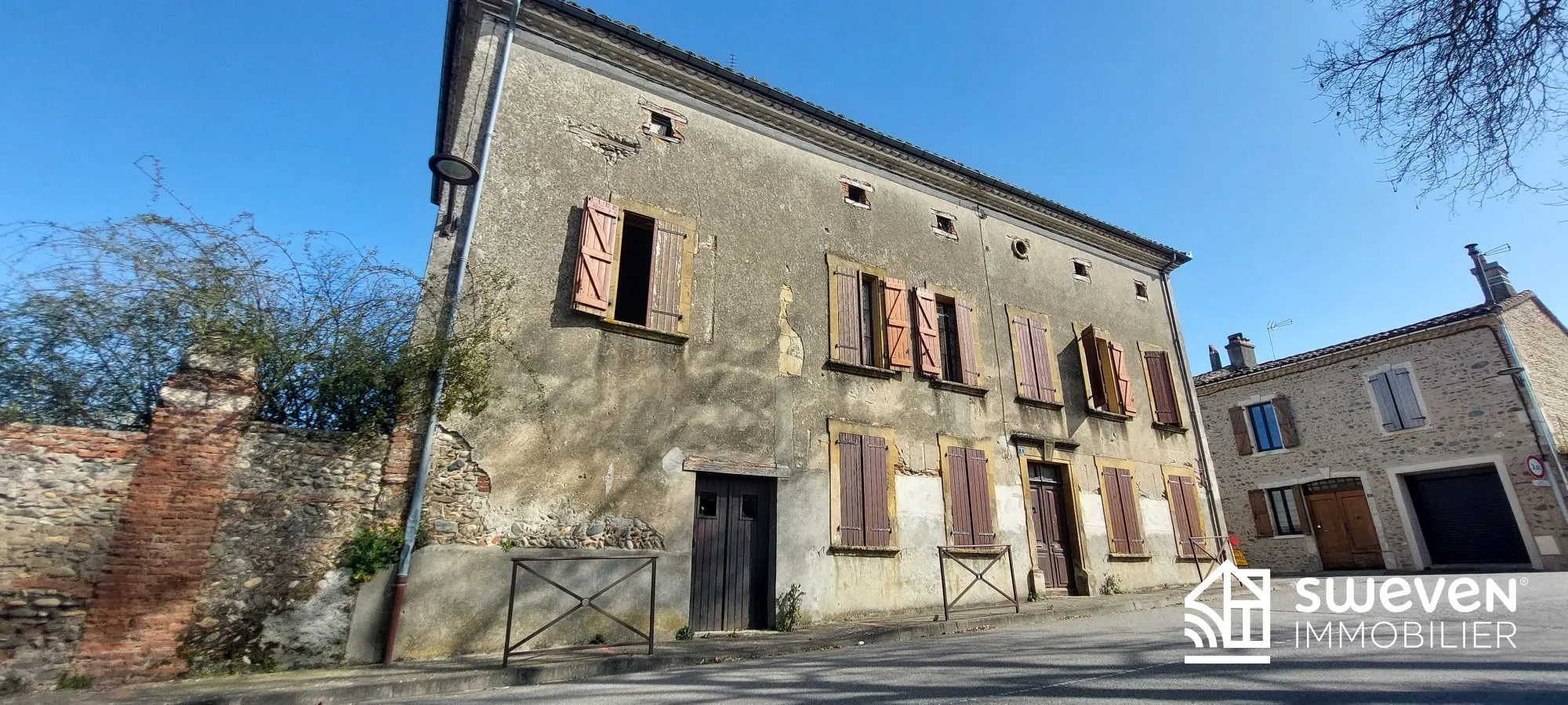 Maison ancienne à rénover avec jardin à Couladère - Opportunité d'investissement 