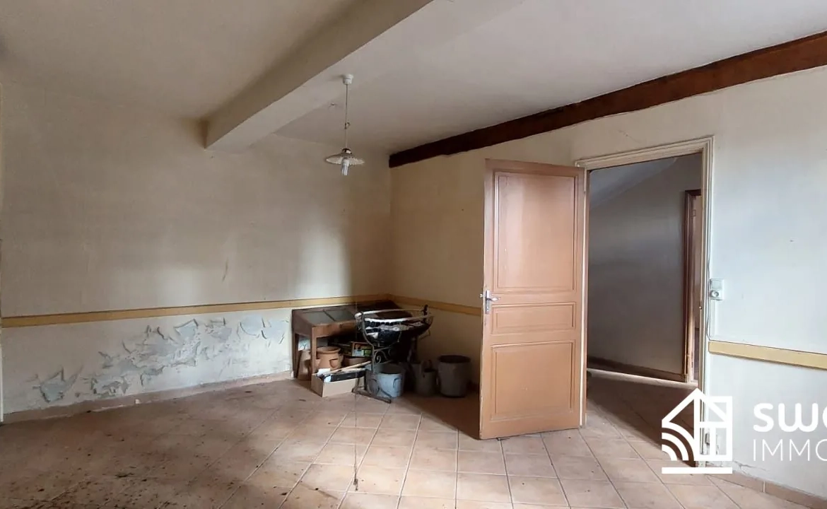 Maison ancienne à rénover avec jardin à Couladère - Opportunité d'investissement 