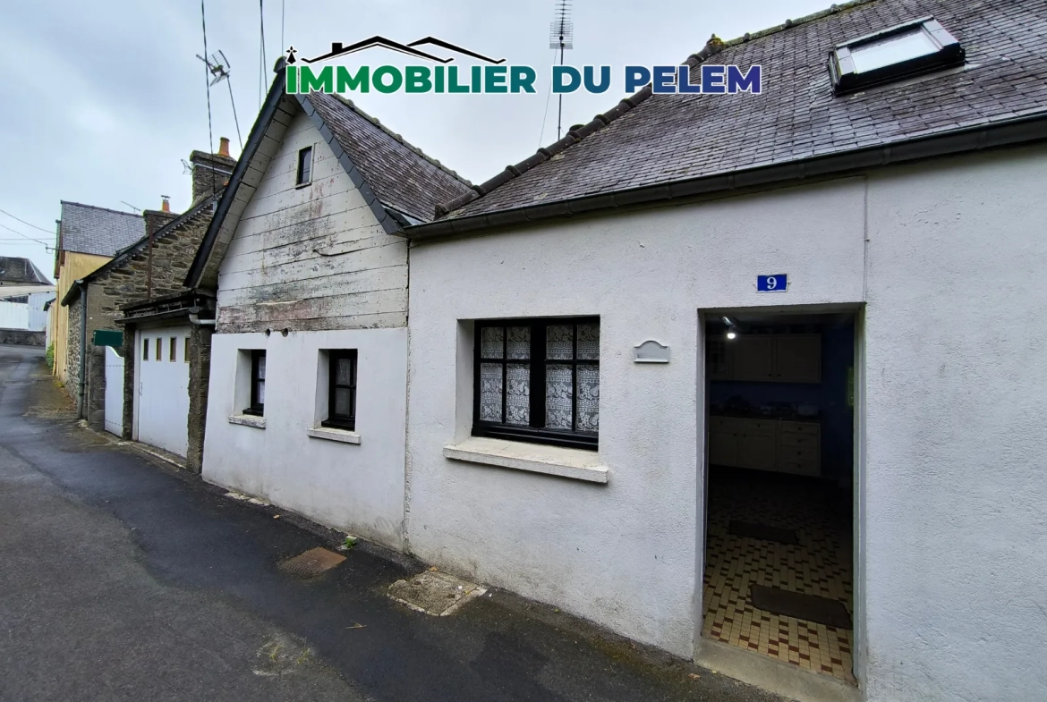 Maison de 81m² à Callac, centre-bourg - Résidence secondaire en Bretagne 