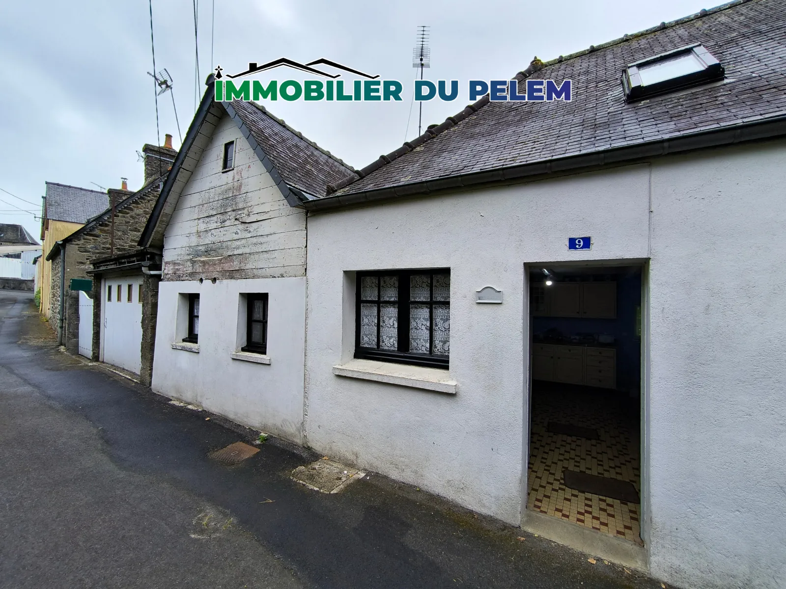 Maison de 81m² à Callac, centre-bourg - Résidence secondaire en Bretagne 