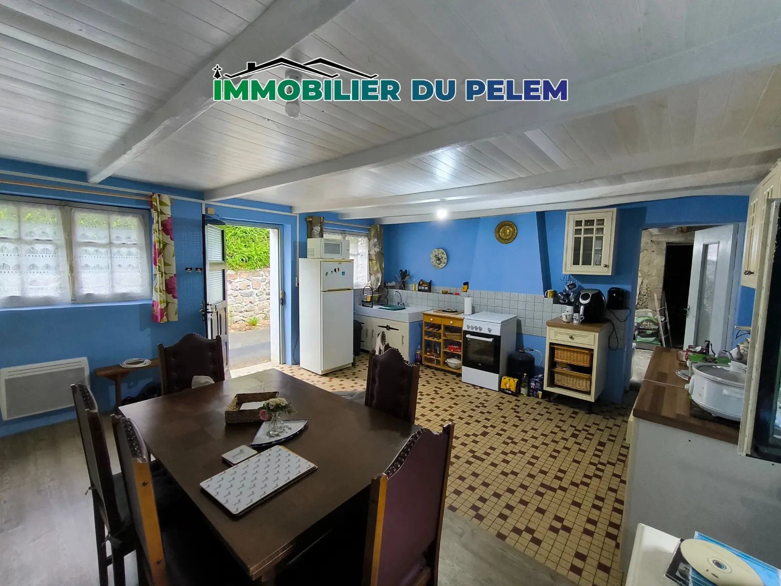 Maison de 81m² à Callac, centre-bourg - Résidence secondaire en Bretagne 