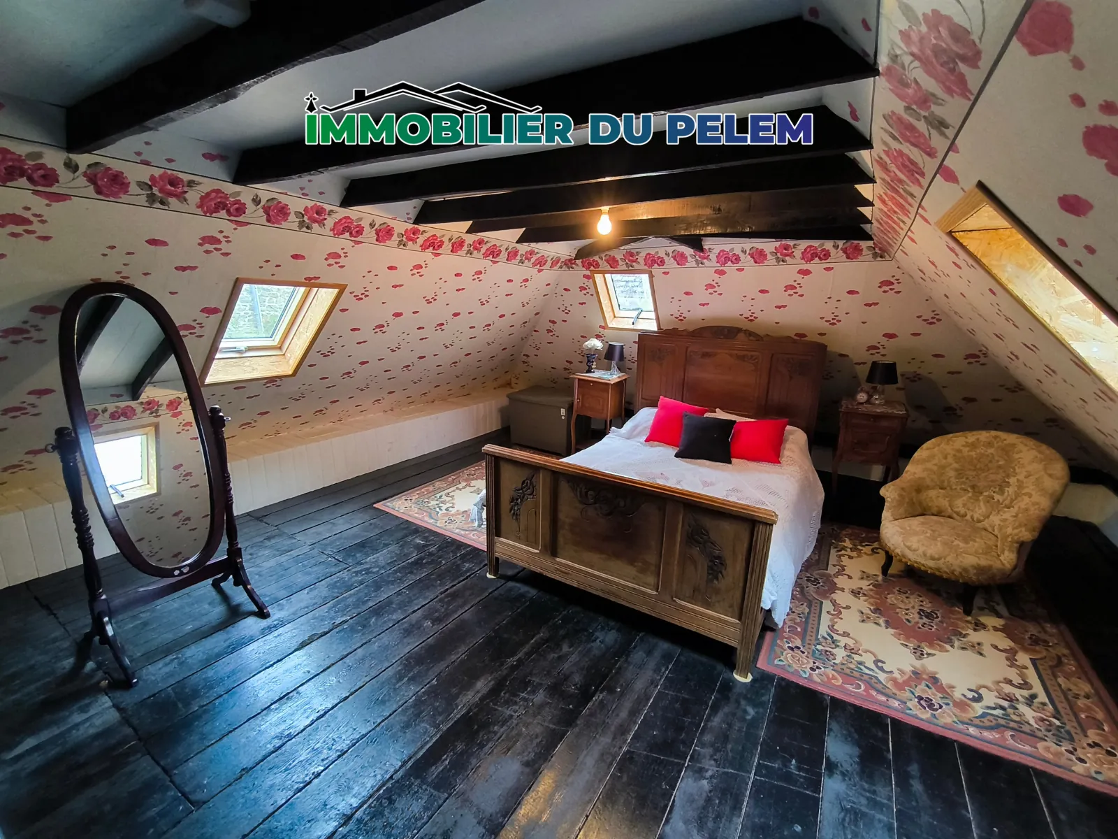 Maison de 81m² à Callac, centre-bourg - Résidence secondaire en Bretagne 