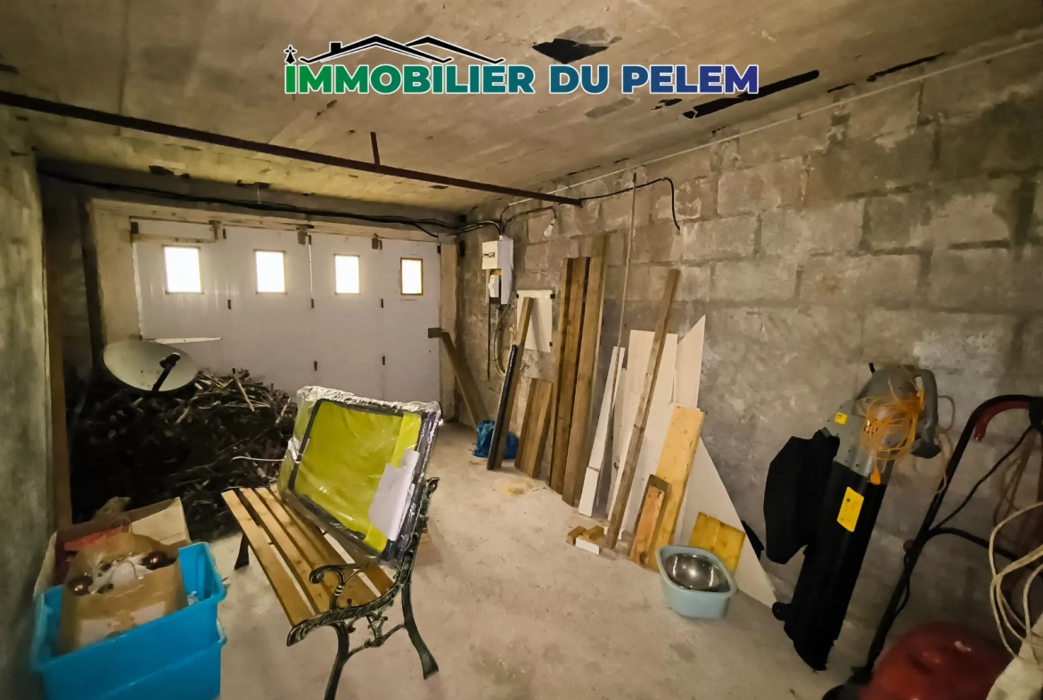 Maison de 81m² à Callac, centre-bourg - Résidence secondaire en Bretagne 