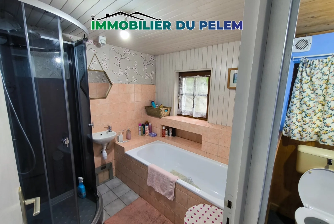 Maison de 81m² à Callac, centre-bourg - Résidence secondaire en Bretagne 