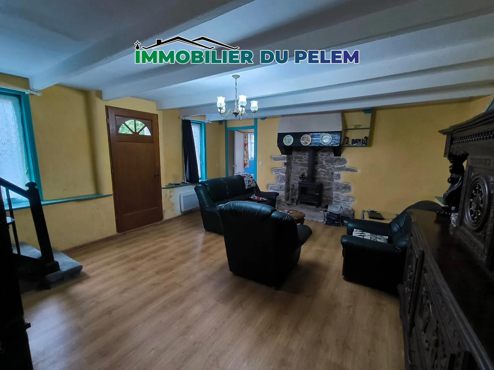 Maison de 81m² à Callac, centre-bourg - Résidence secondaire en Bretagne 
