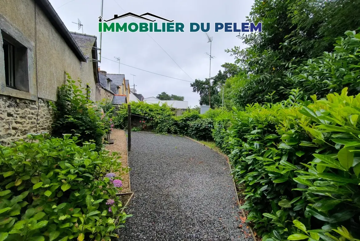 Maison de 81m² à Callac, centre-bourg - Résidence secondaire en Bretagne 