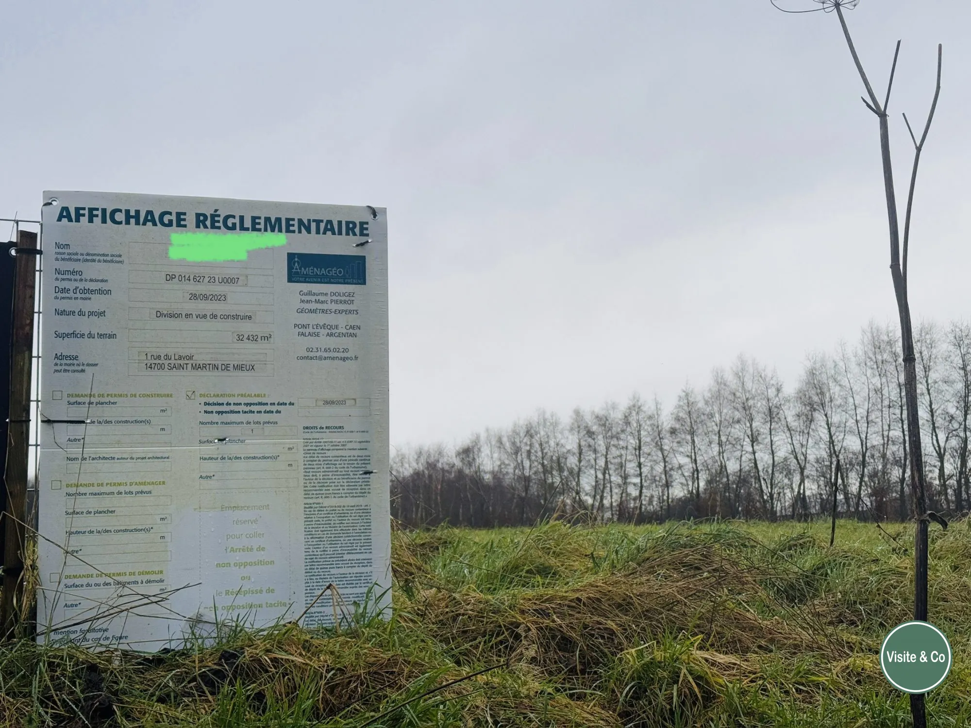 Terrain à bâtir en lotissement à Saint-Martin de Mieux - Investissement idéal 
