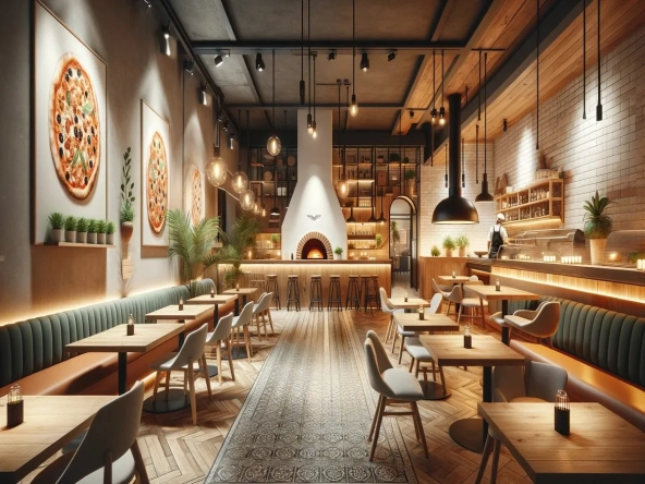A vendre pizzeria à Val-de-Ruz avec forte visibilité et grande capacité