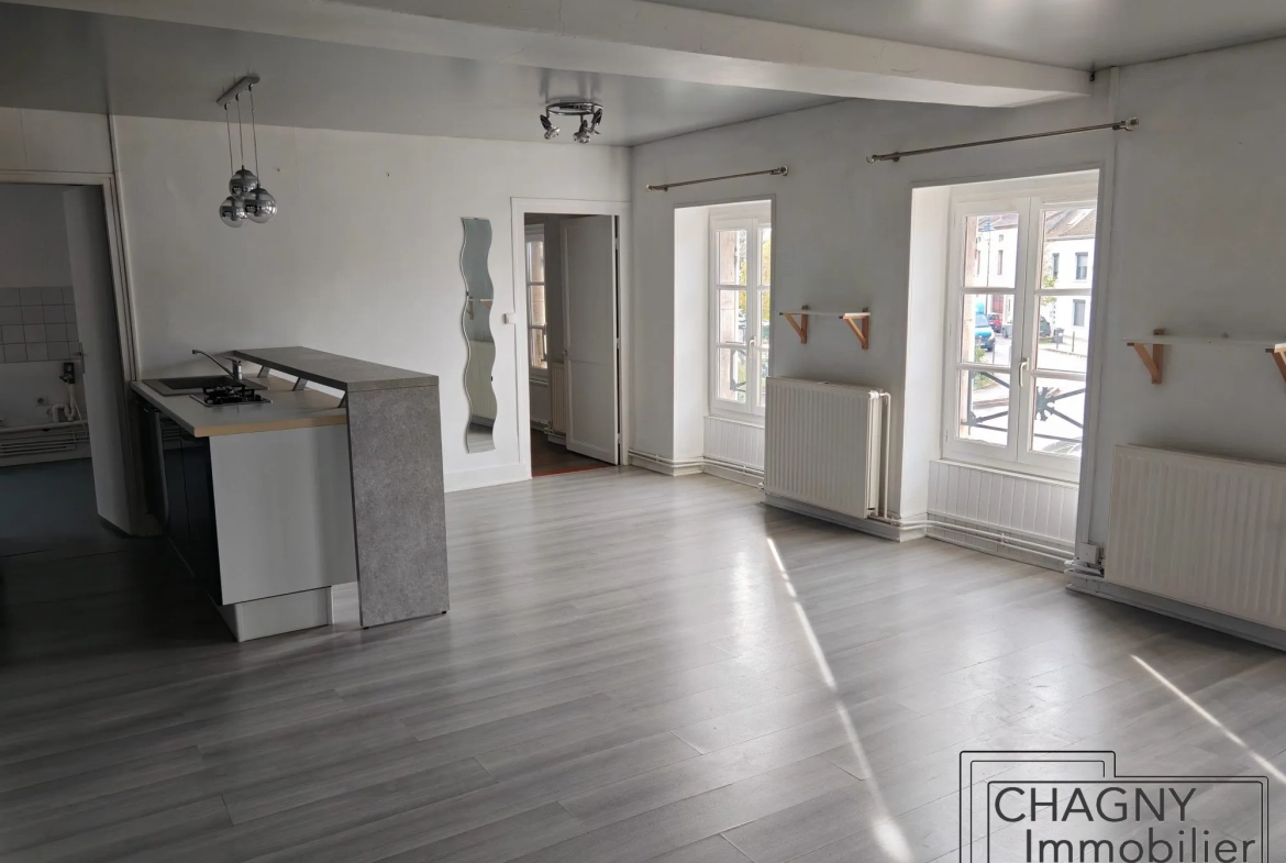 Appartement lumineux de 76 m² à Beaune, quartier Madeleine, proche commerces 